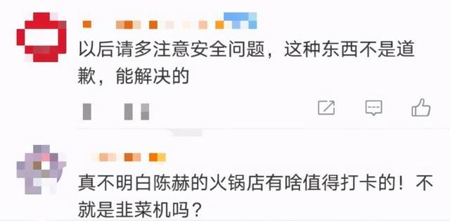 陈赫为火锅店天花板砸伤客人道歉！频被曝卫生问题，评论却翻车？