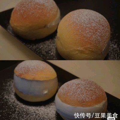 有一种热爱叫一起吃超火的意式奶油夹心面包