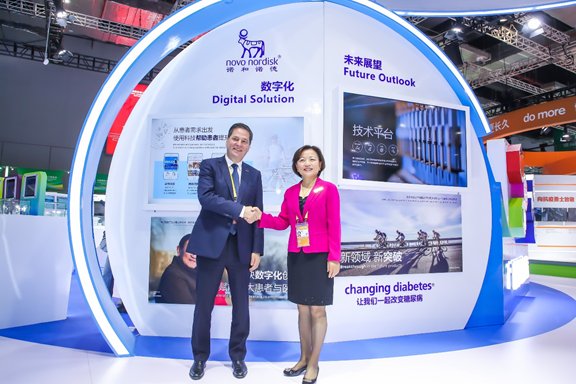 进博|进博速递｜诺和诺德携手微软带来糖尿病智能问答机器人“小诺老师”