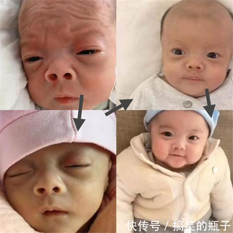 宝宝出生时“丑哭”妈妈,被嫌弃长大,如今颜值完美逆袭,真好看