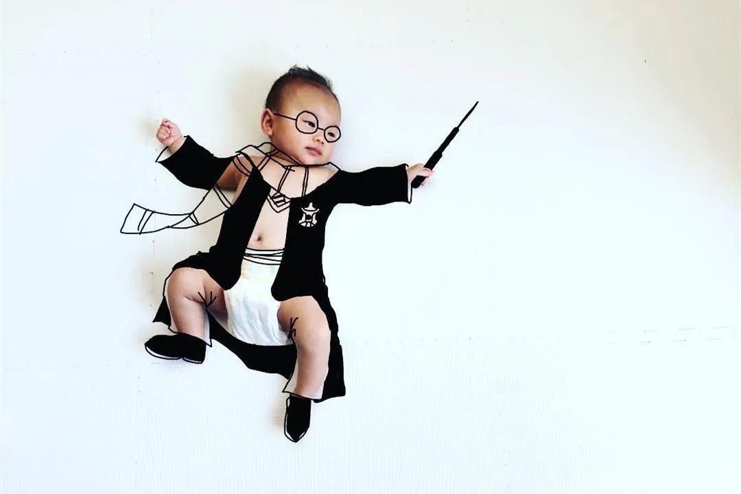 奶爸|逗比奶爸凭实力“黑”娃,把儿子画进动漫世界吸粉百万!