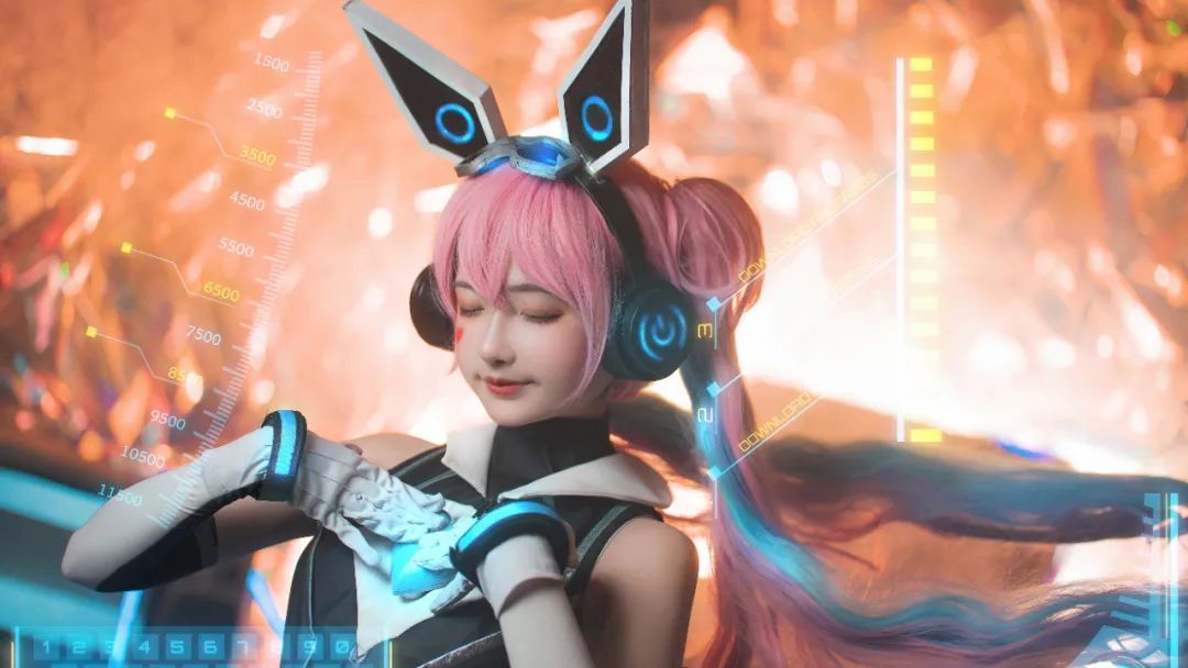 心灵骇客|cos:王者荣耀安琪拉-心灵骇客cos正片@北原美呆