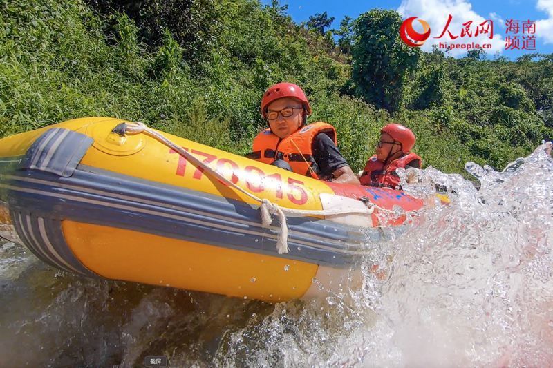 五指山|海南五指山：夏日漂流享清凉