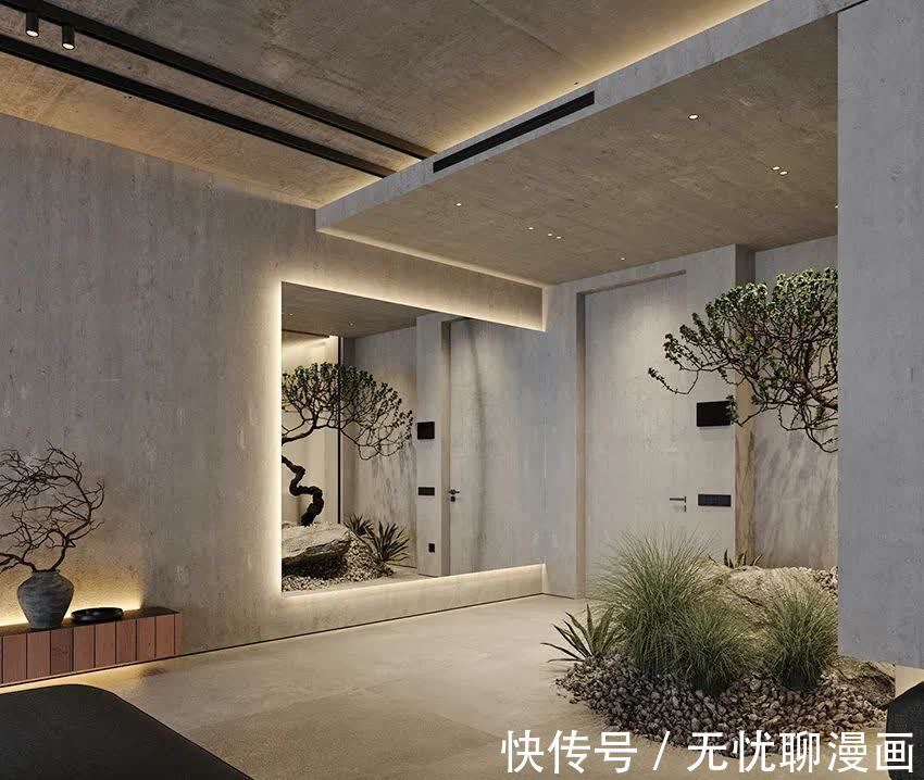 水泥|330㎡高级灰大平层,低调奢华!