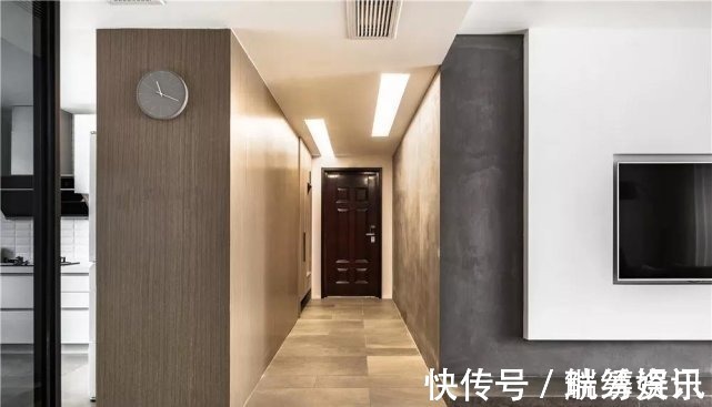 灰色调|143平简约四居室,水泥灰和原木风的家具打造的空间,让人羡慕