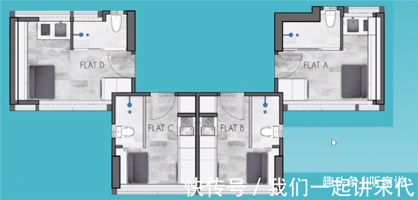 小户型|香港8㎡独居者小家,1㎡的厕所就在床旁边,整间屋子巴掌大