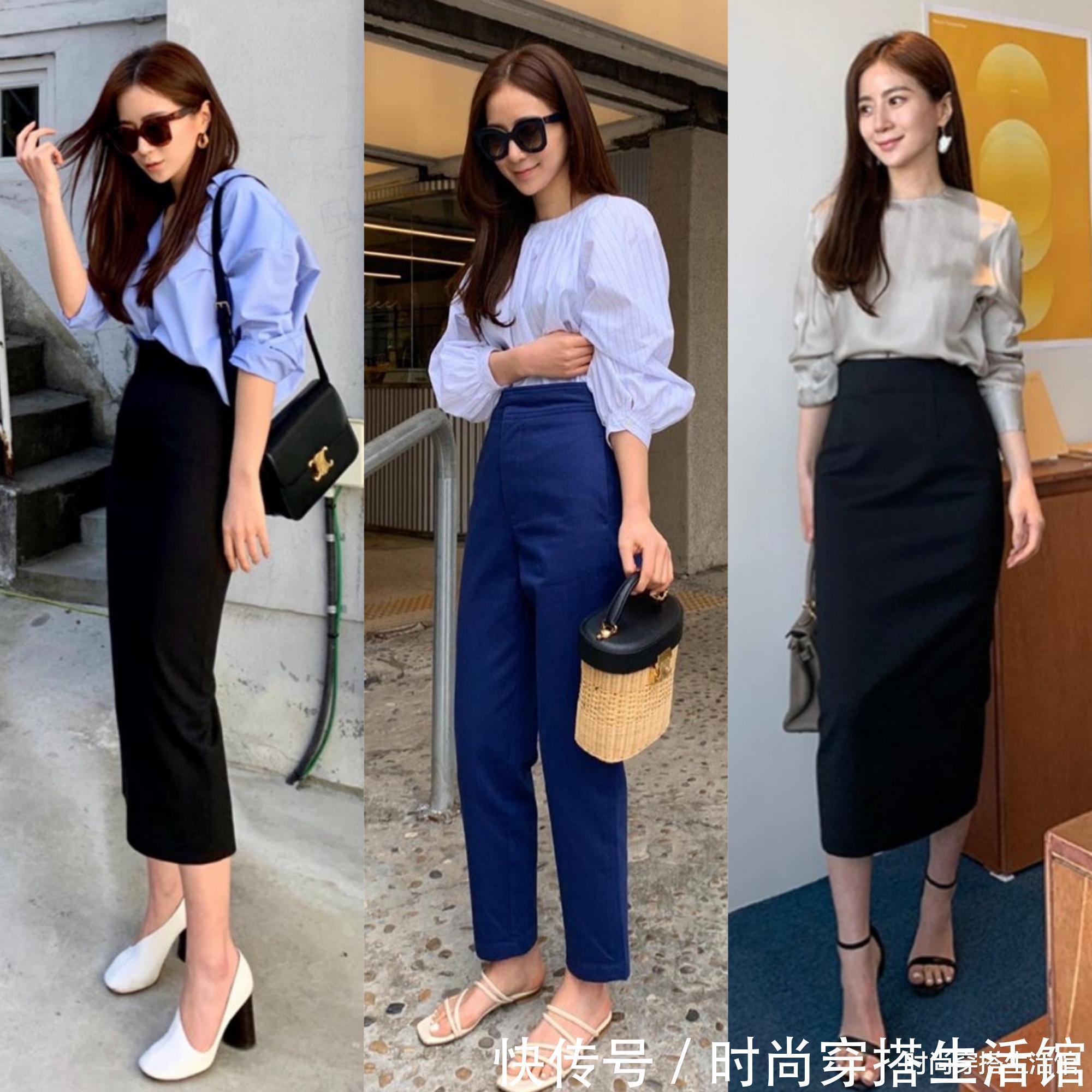 简约|?40+女人如何穿搭不显老?跟韩国博主这样穿,简约大方又高级
