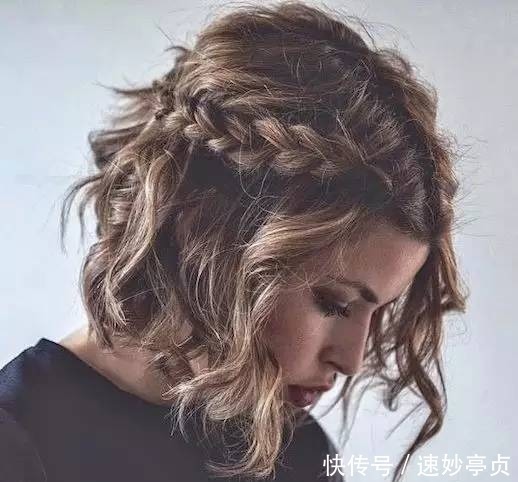 麻花辫|换上这些短发简直要美腻上天了,好看!