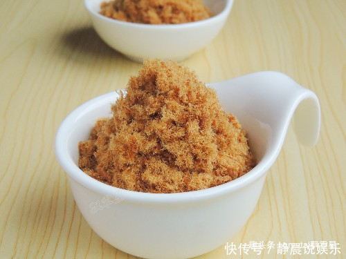 肉松|想吃肉松不用买,自己在家做很简单,1斤肉做一大盘,孩子抢着吃