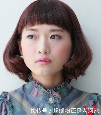 短发|剪对发型很关键,圆脸妹子别留这四种发型,没气质还显脸大!