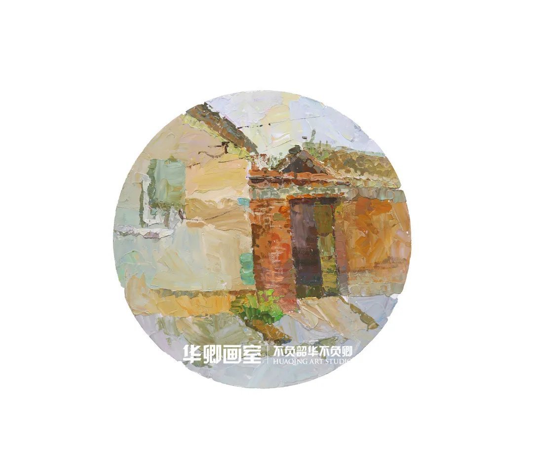 作品展#一眼沦陷这样绝美的秋色看完不得不爱！华卿国画定向班写生作品展