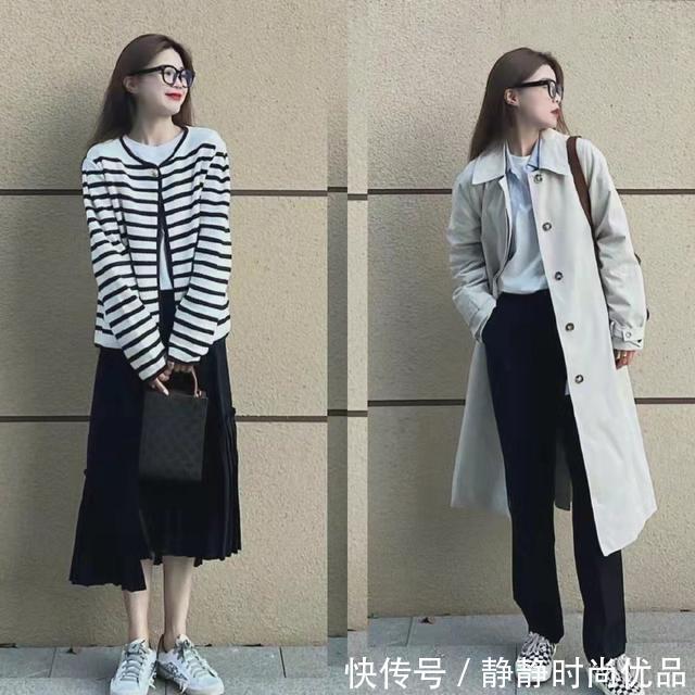 示范 秋季简约look示范:不复杂的穿搭更显气质,简简单单才是最美
