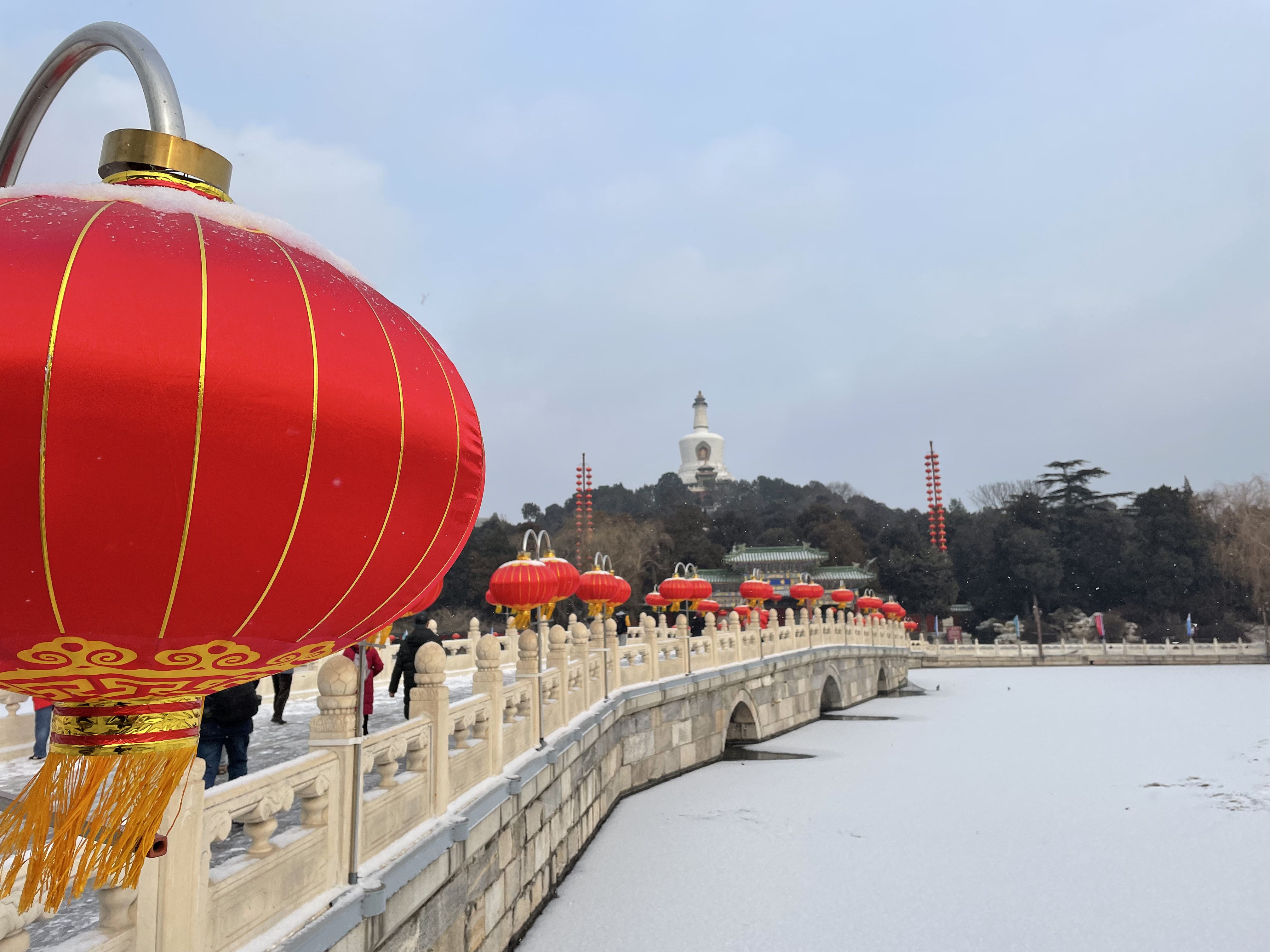 大寒|“大寒”雪纷飞 北京市属公园迎冬奥庆春节景观上新