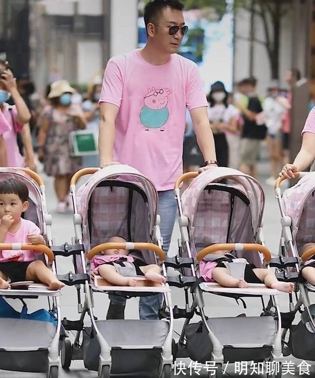 孩子|小两口带6个娃逛街场面壮观,回头率超级高,网友太霸道了