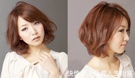 发型|圆脸矮个子适合什么发型 齐刘海or斜刘海显瘦有气质