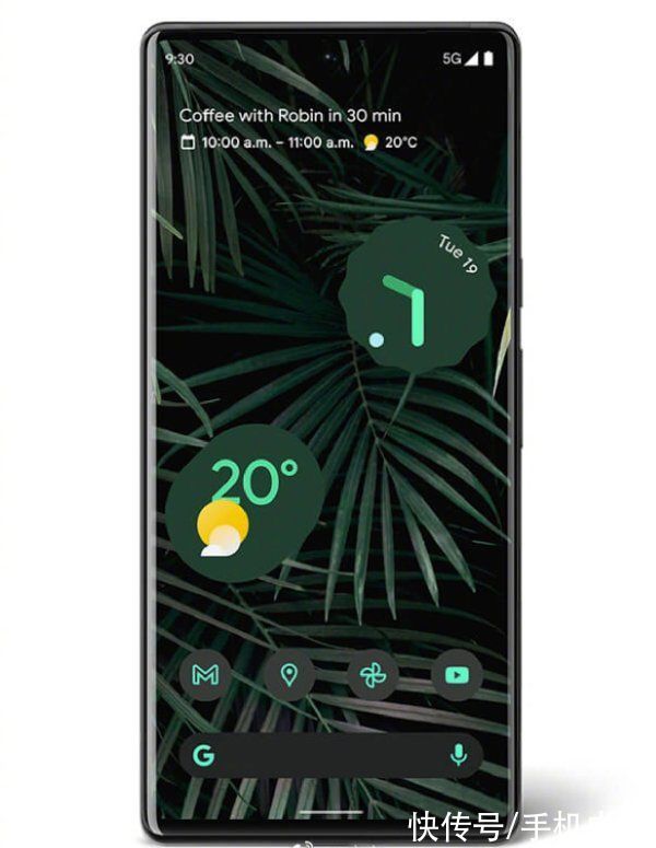 打孔屏|谷歌 Pixel 6 系列渲染图曝光 有黑、绿、白三种配色
