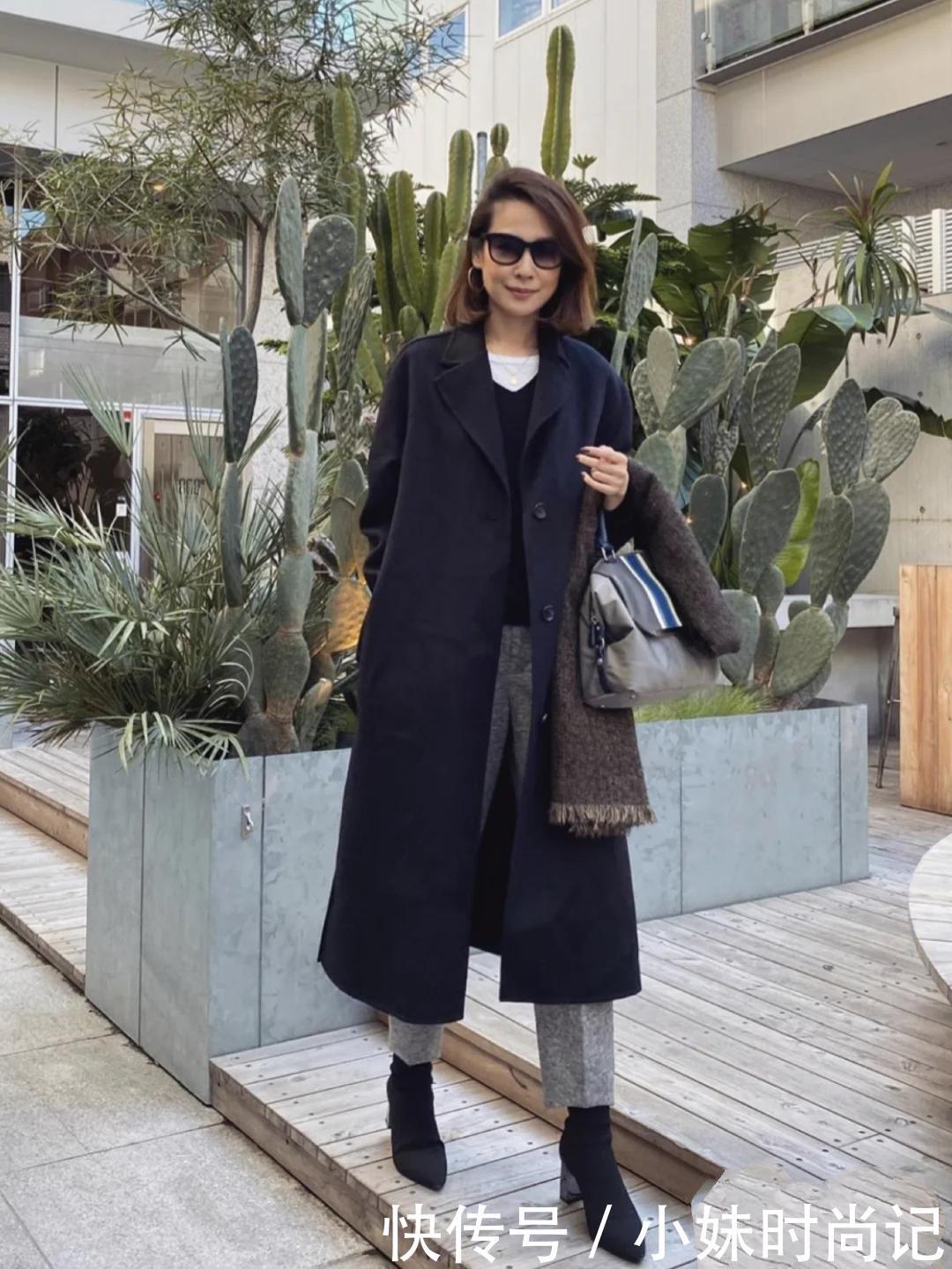 顶流|万物皆可搭的烟管裤,又被50岁的日本素人带火了,不输顶流博主