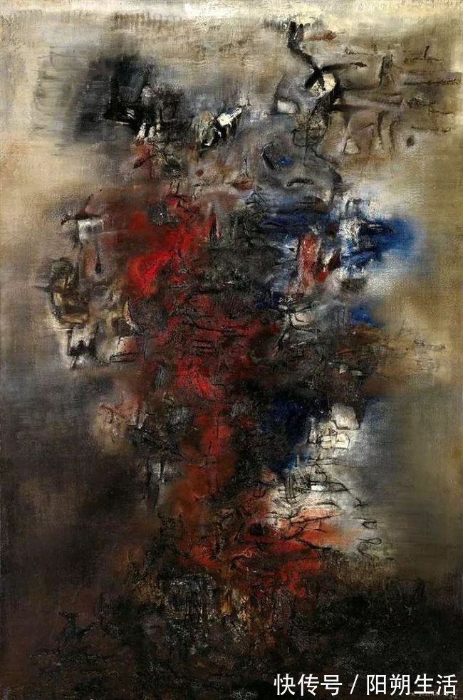 赵无极!我国的现实主义不仅否定了艺术,也否定了传统,艺术让我不怕死