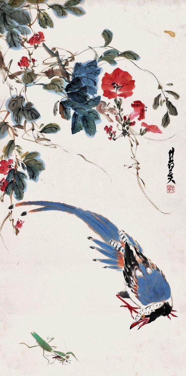  张其翼|沧海月明珠有泪——中国工笔花鸟画史上无法替代的艺术巨匠张其翼