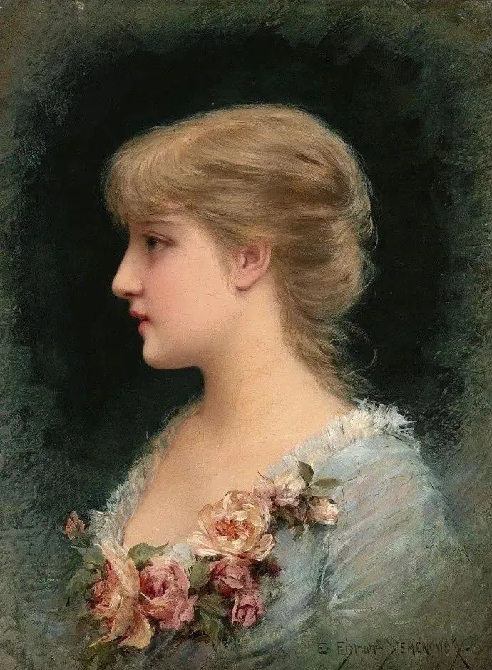 女性&埃米尔油画里的女性,无以名状之美!