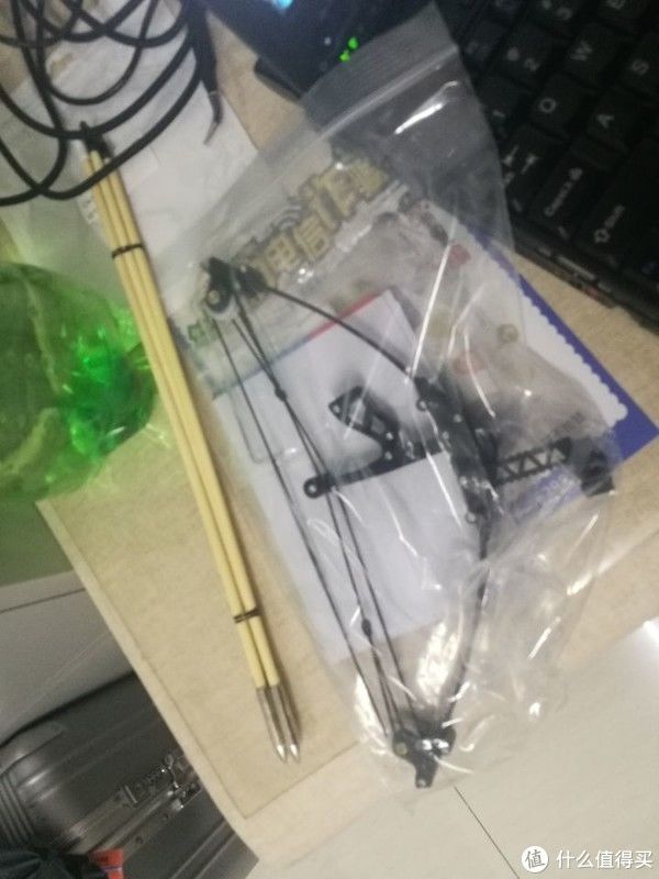 tb|52包邮的短轴三角迷你滑轮复合弓开箱测评