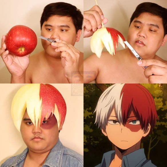 黄金圣斗士也难逃泰国小哥的COS,史上第一件“香蕉味”圣衣诞生