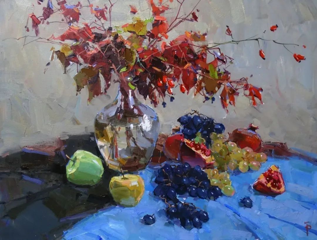 露台&不起眼的房子、简单的露台、普通的小路 他都画得如此出彩！