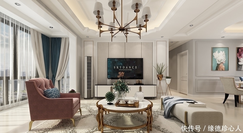 家装|现代轻奢风格装修效果如何轻奢家装的特点介绍