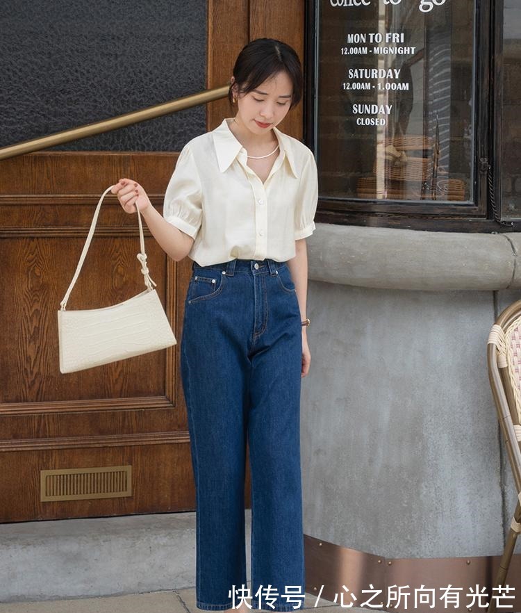 穿搭 秋天,衬衫的“高级穿法”是这样的,搭配西裤知性干练,洒脱利落