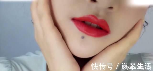 遮瑕 口红太贵?姑娘只用了1支口红 画出了8种唇色!