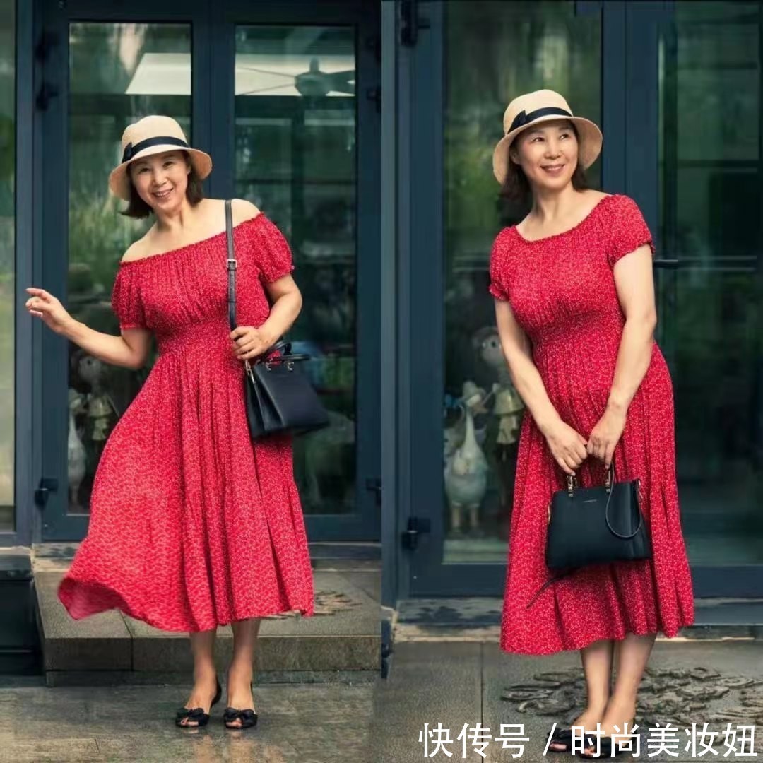 年轻人|65岁比年轻人还时髦，身材微胖相貌平平，却穿得高级优雅