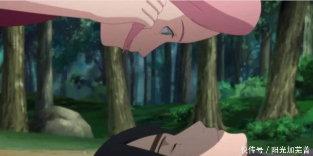 大筒木|博人传打大筒木辉夜佐助技能全开,打浦式为何三个技能就搞定