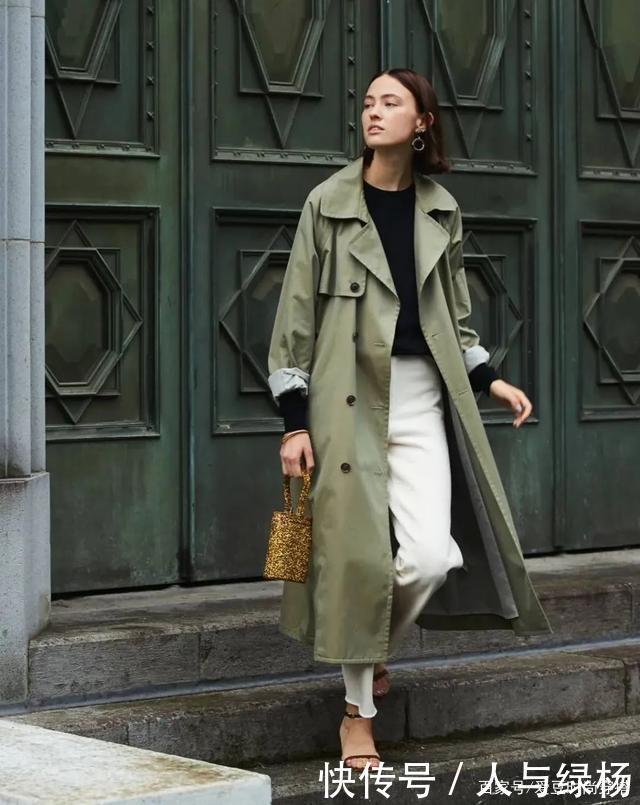 风衣怎么穿才高级好看学这几个穿搭技巧,小个子也能轻松驾驭