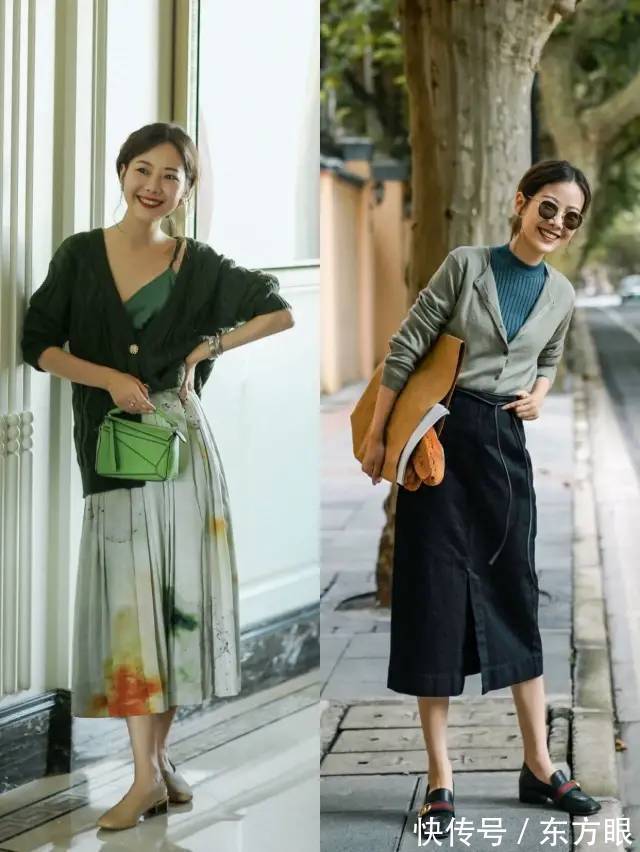 高跟鞋 中年女性初秋这样穿,不挑身材还时髦,优雅十足!