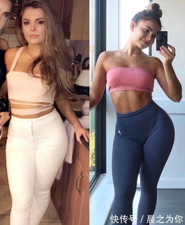 欺骗餐|靠性感身材收获百万粉丝，英国少女通过健身打造出理想身材