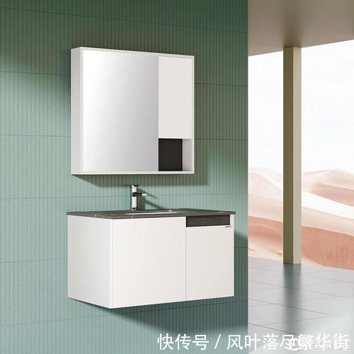 大白|大白新品雅士白油漆岩板浴室柜上线,一笔留白,还浴室简练之美~