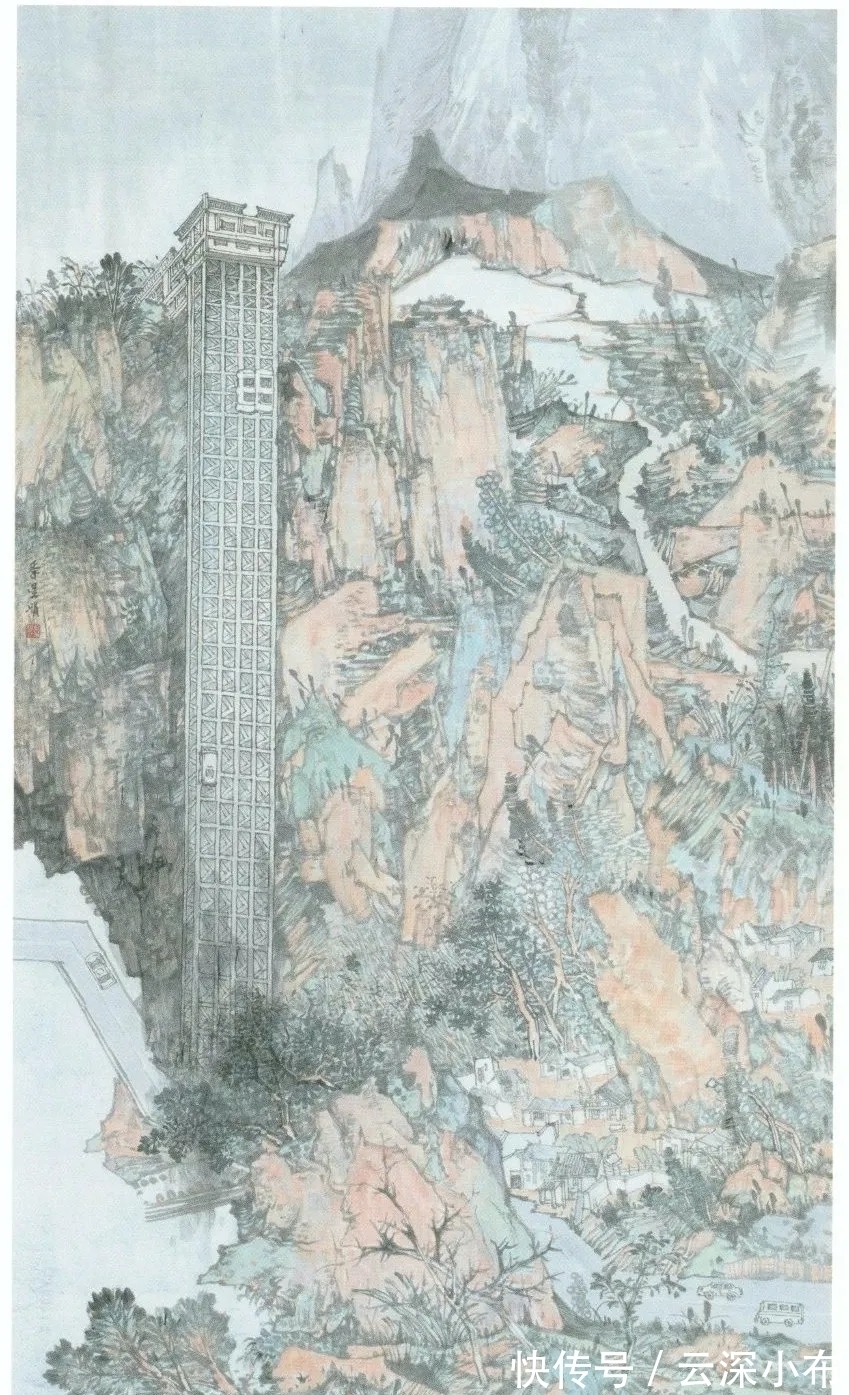 山水画展&一个全国性的山水画展,气韵生动的作品入选率高!