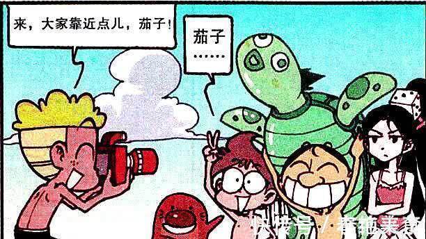 漫画|同学畅享清凉夏日,高茜犹如“水中精灵”成为全场唯一焦点