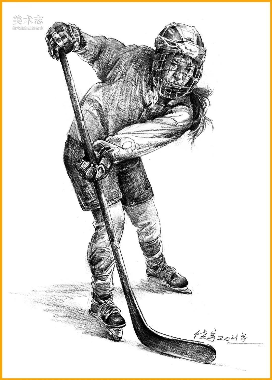 老师&想画好速写就要多发现生活中的美和感人瞬间!