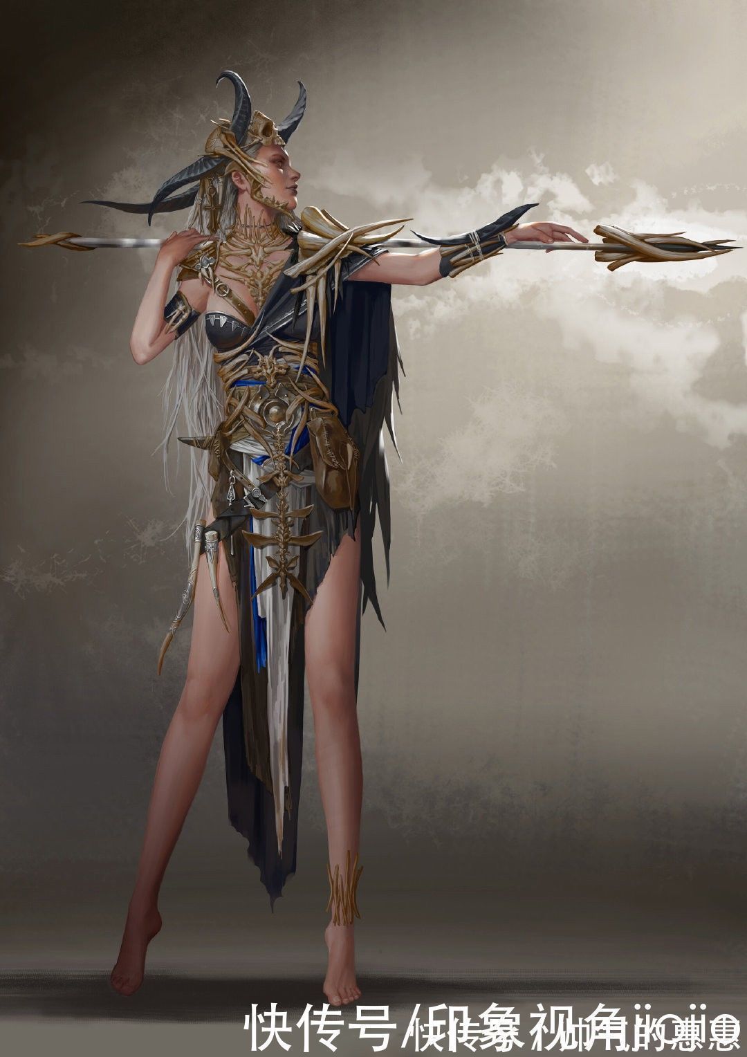 mam ba&潮流中世纪元素混搭风,细腻精美魔幻的角色设定