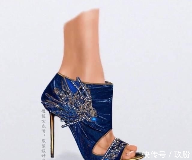 灵感|以服装为设计灵感设计出来的高跟鞋（50例高跟鞋效果图）！