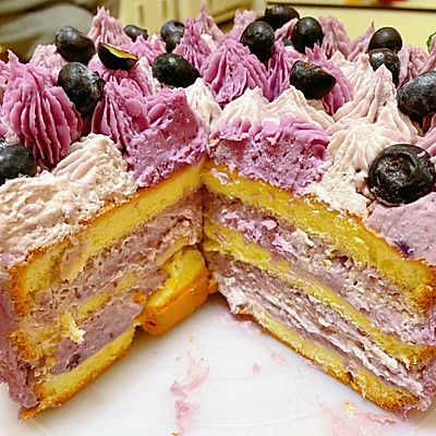 梦幻紫芋泥蛋糕