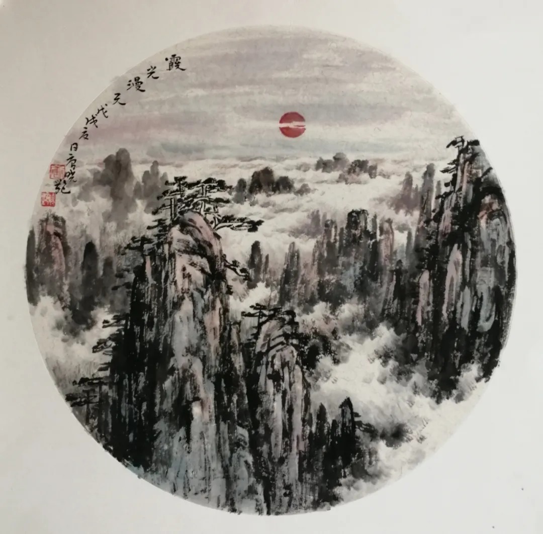 蔡玲!《书画南北方》一一《写意生活艺术组合》迎春中国画小品展