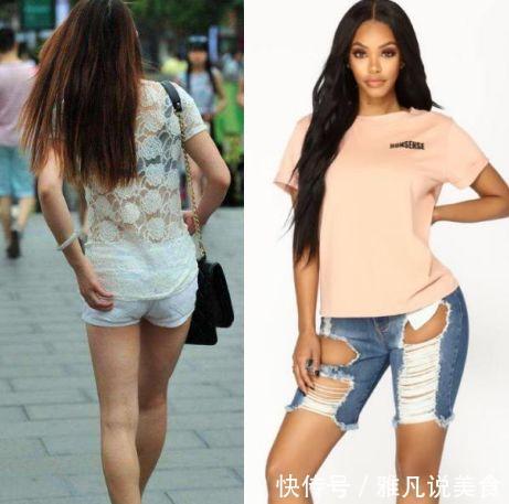 屁股 下半身“肉多”的女生, 少乱穿牛仔裤! 特别是第2种!
