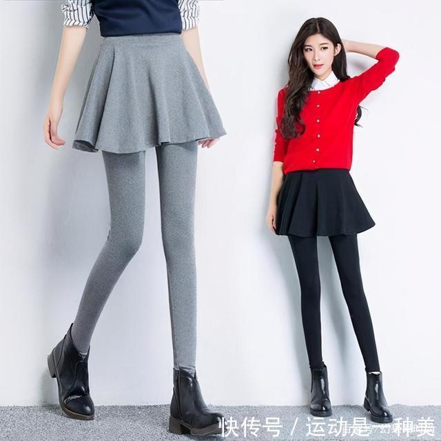 打底裤穿搭范例36种,简简单单看图学穿搭