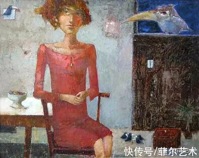 雷兹尼琴科！乌克兰著名画家谢里·雷兹尼琴科人物油画作品欣赏