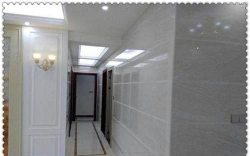 门厅|老公非要全屋贴瓷砖，卫生间不装马桶，完工后很大气，非常喜欢