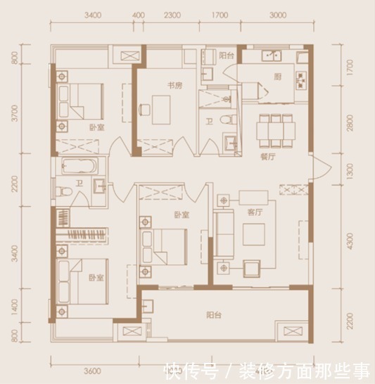 黑白灰|130平简约黑白灰，时尚的生活空间，轻松浪漫好舒适