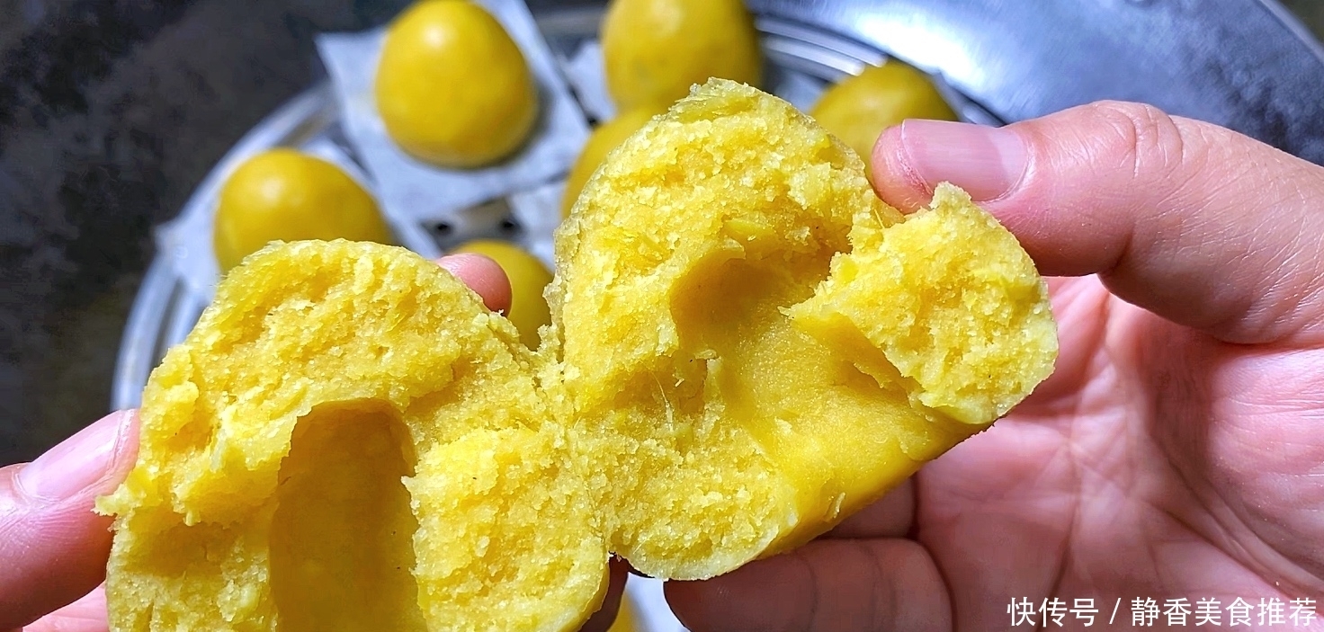 春天要多吃红薯,教你好吃的做法,不发面不醒面,松软细腻不长肉