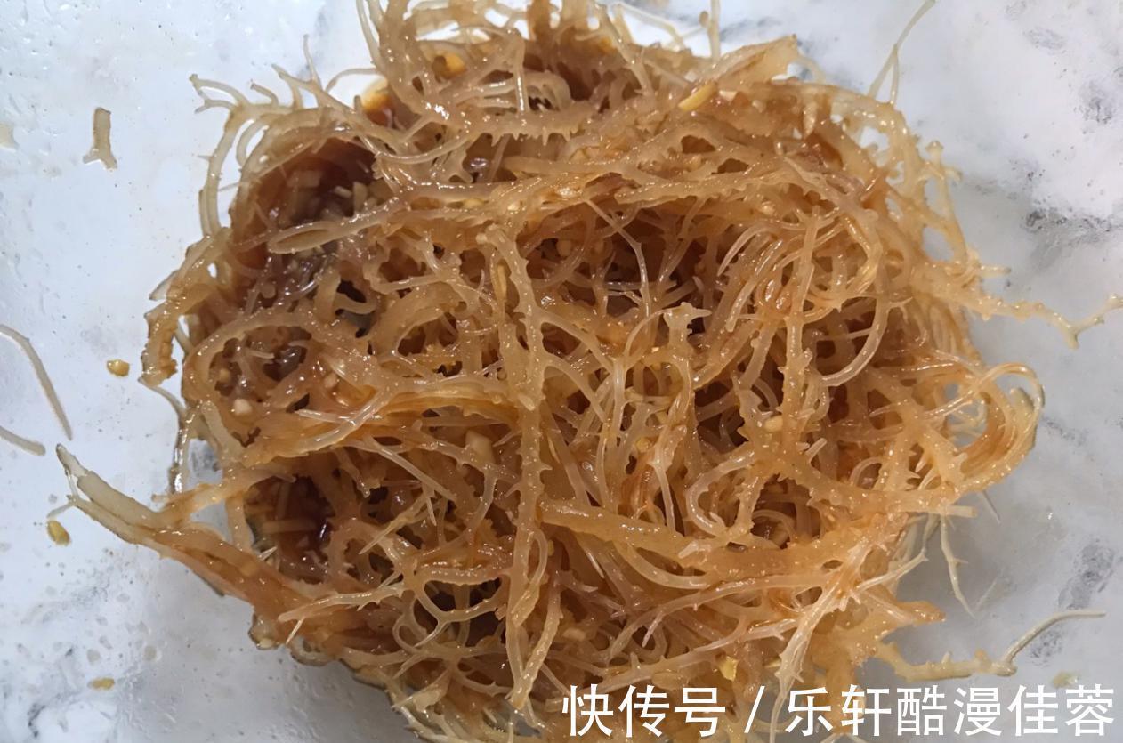 海石花|天热没胃口,试一试这道凉拌海石花,清爽可口,看着就想吃